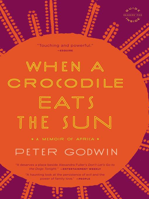 when a crocodile eats the sun by peter godwin